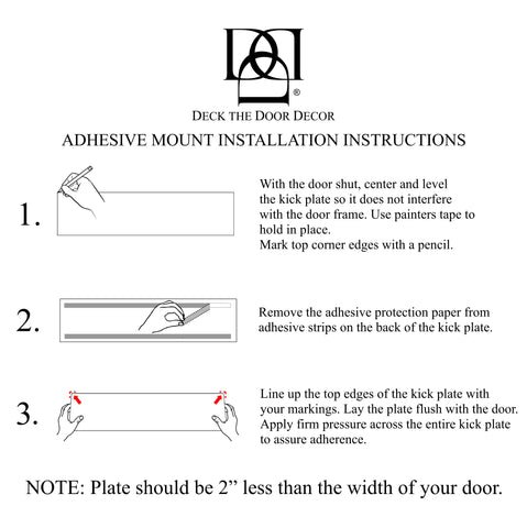 Best Adhesives For Installing Kick Plates Without Screws (Temporary)