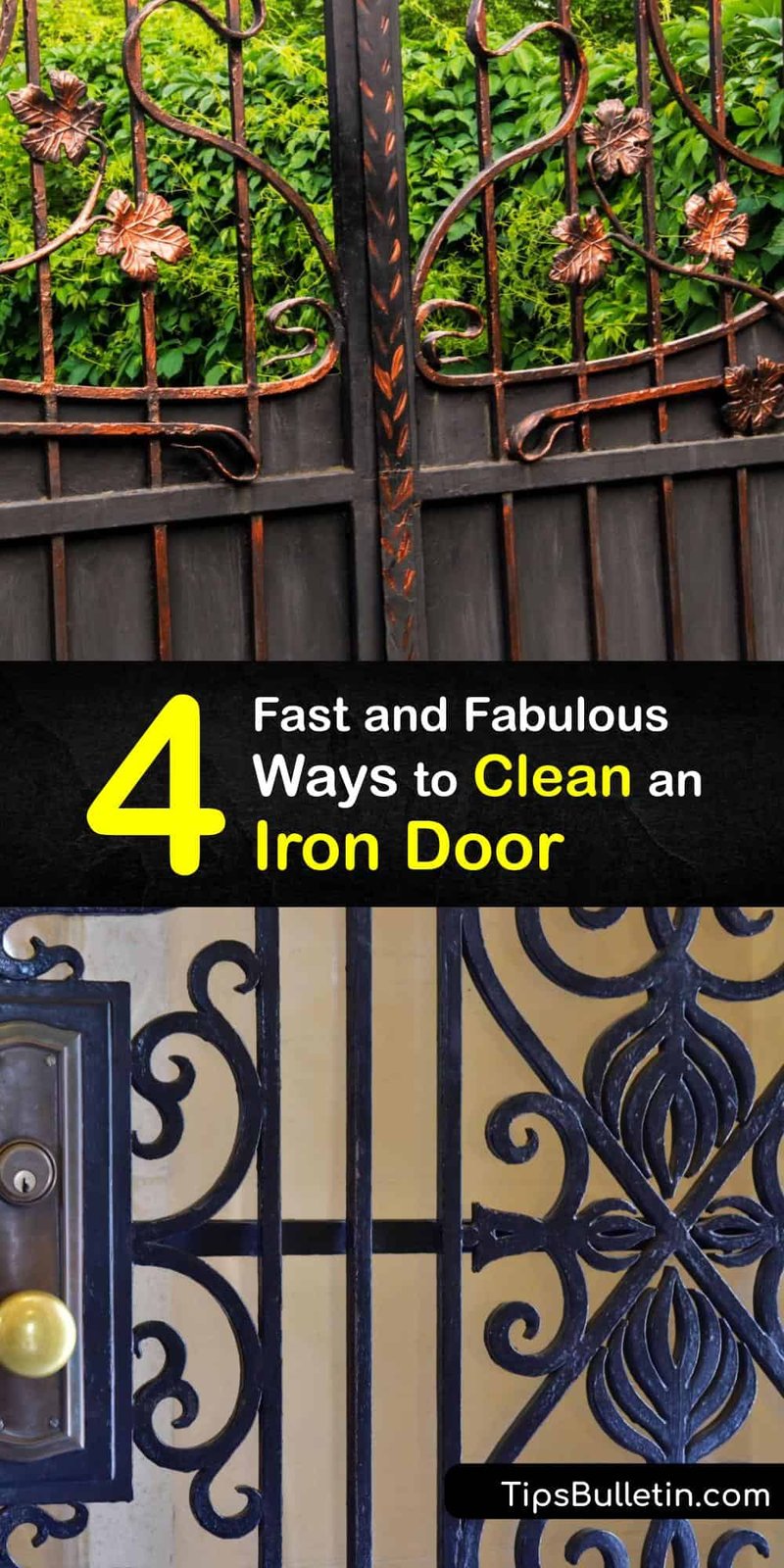 Best Cleaning Methods For Unfinished Iron Door Hardware