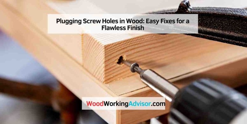 Best Methods For Plugging Stripped Screw Holes In Door Hinges (Wood Filler Vs. Dowels)
