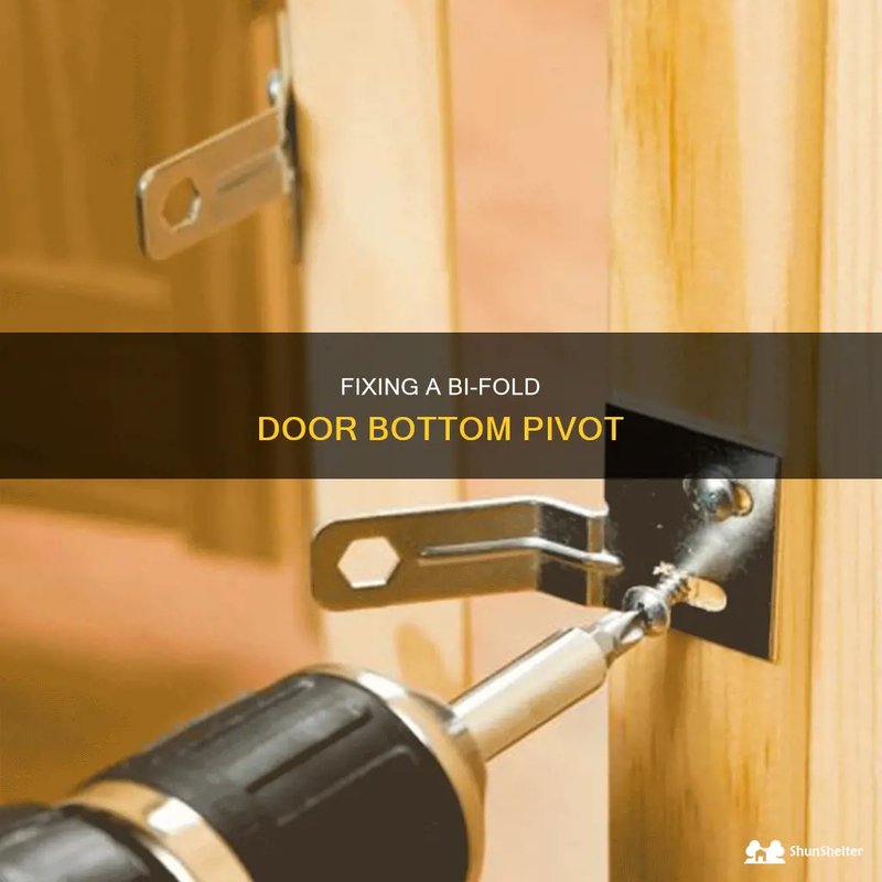 Best Methods For Securing A Loose Bi-Fold Door Bottom Pivot