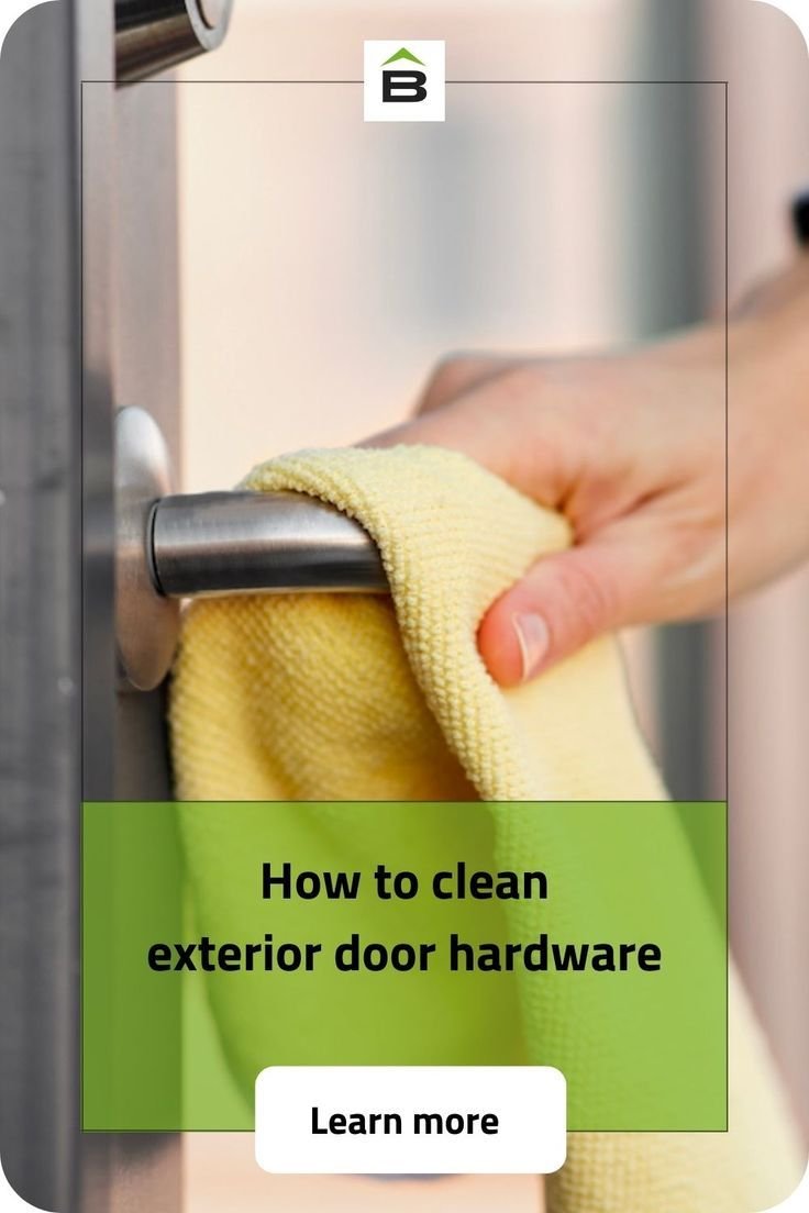Best Practices For Deep Cleaning All Exterior Door Hardware Components