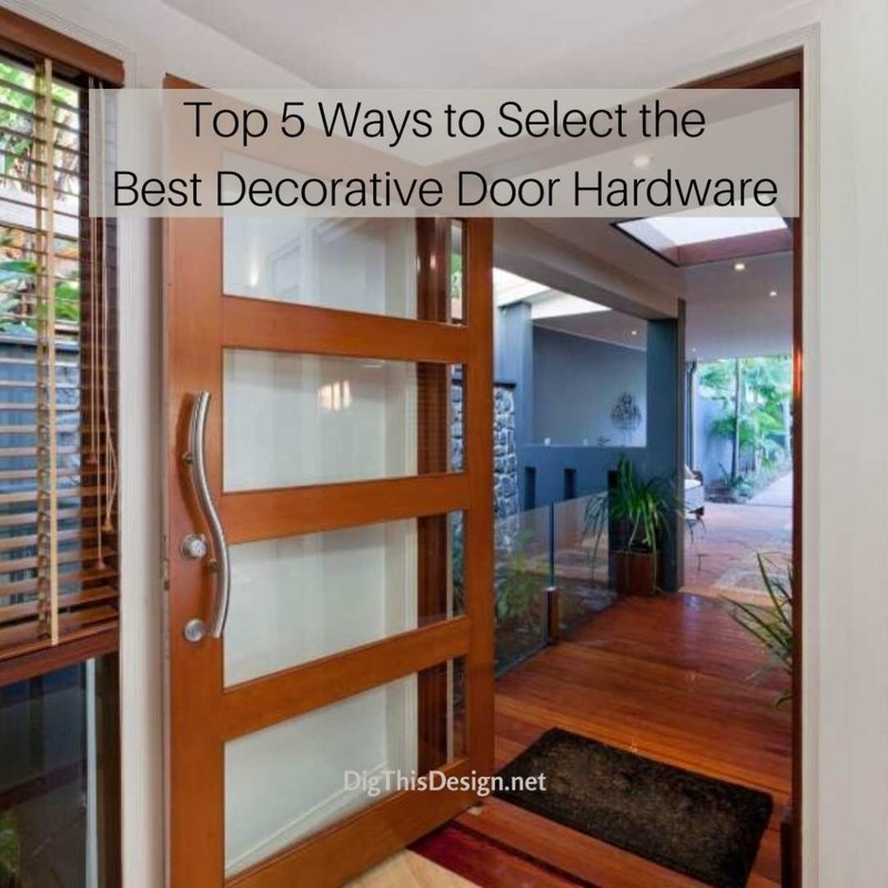Best Ways To Keep Door Hardware Looking New