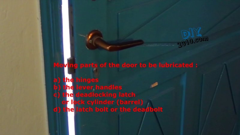 Best Ways To Lubricate The Spindle Area Of A Door Knob