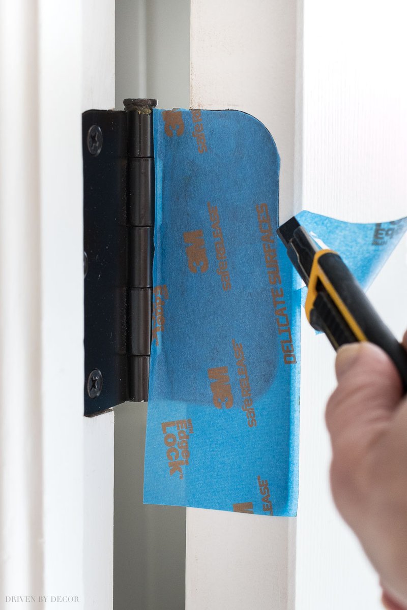 Best Ways To Protect Door Hardware From Paint During Painting