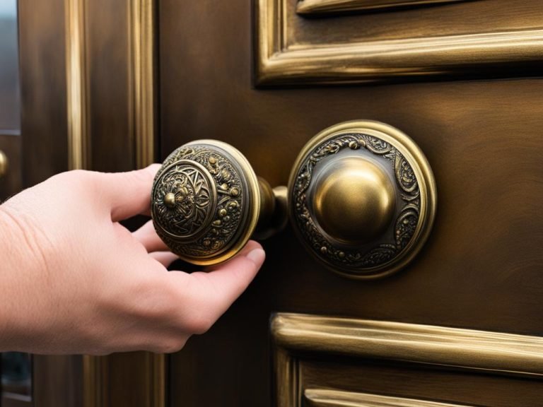 Cleaning And Polishing Brass Interior Door Knobs Naturally