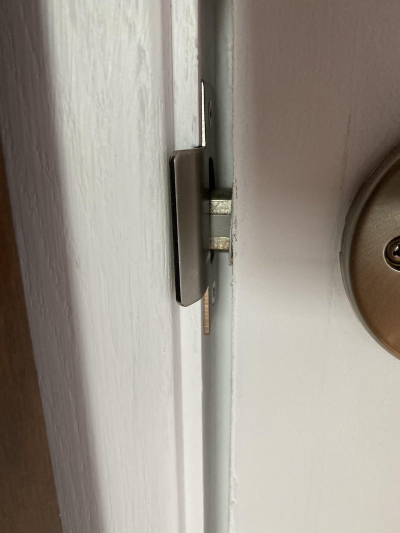Fixing A Door Latch That Doesn'T Extend Far Enough