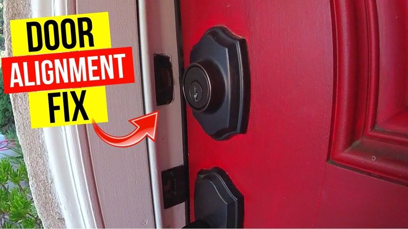 How To Adjust A Deadbolt Strike Plate For Proper Engagement