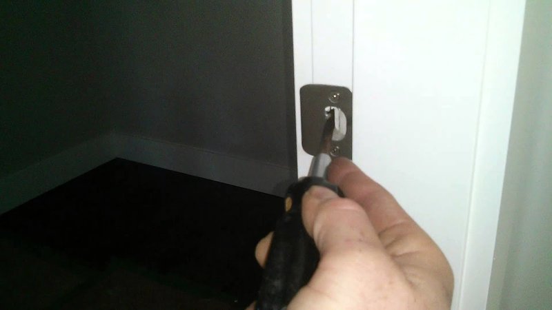 How To Adjust A Door Latch For A Snug Fit With A Weatherstripped Door