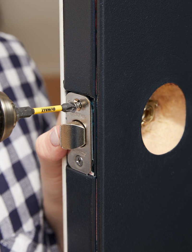 How To Adjust A Handleset Latch Bolt For Smooth Closure