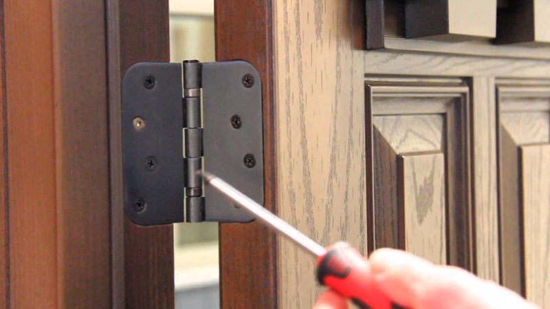 How To Adjust A Heavy Exterior Door That'S Dragging On Its Hinges