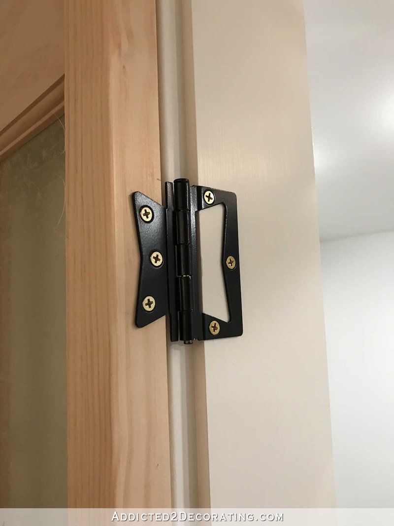 How To Adjust A Non-Mortise Hinge On An Interior Door