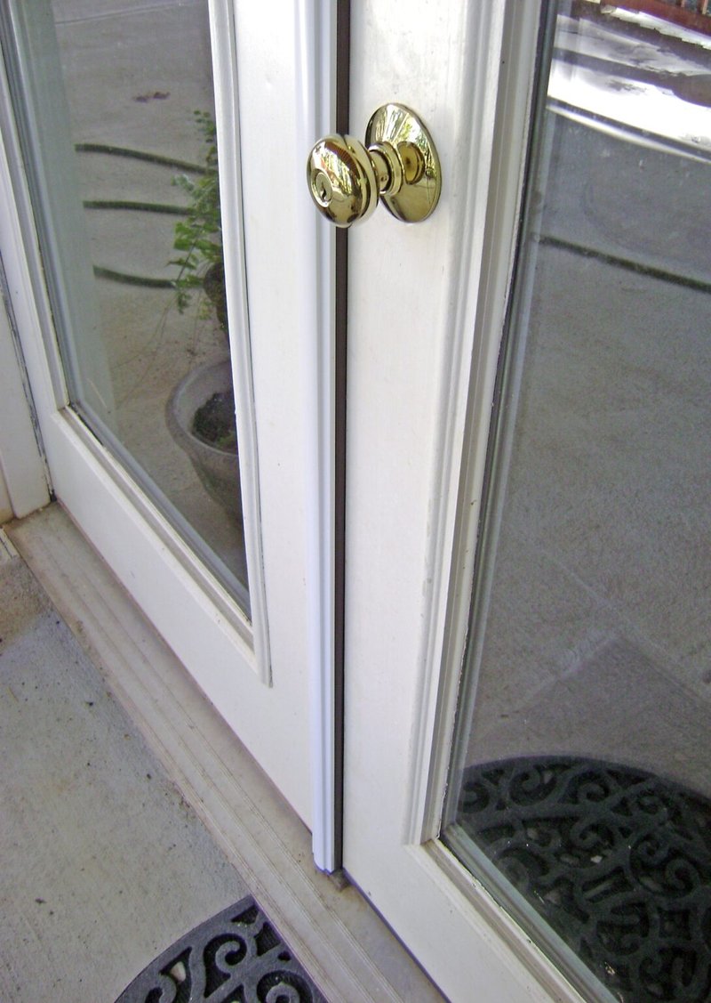 How To Adjust The Astragal On French Doors For A Tighter Seal