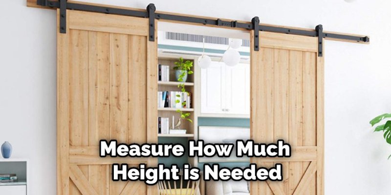How To Adjust The Height Of A Sliding Barn Door