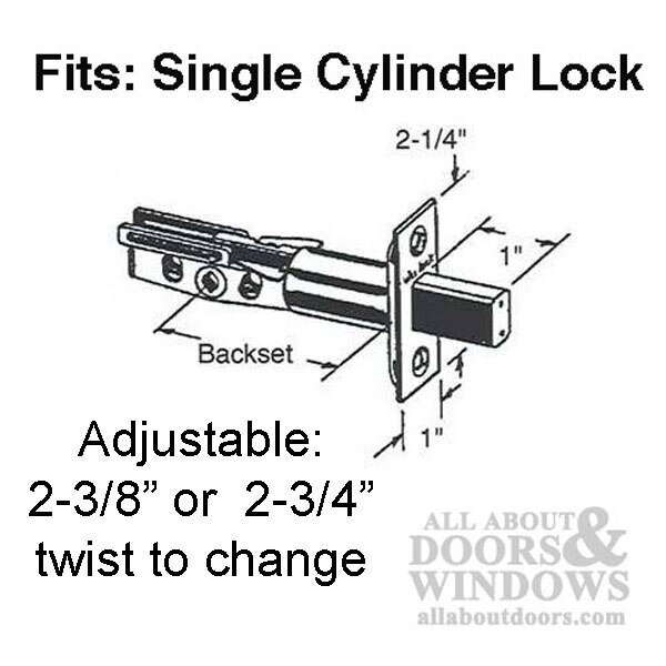 How To Adjust The Throw Length Of A Deadbolt Latch Bolt