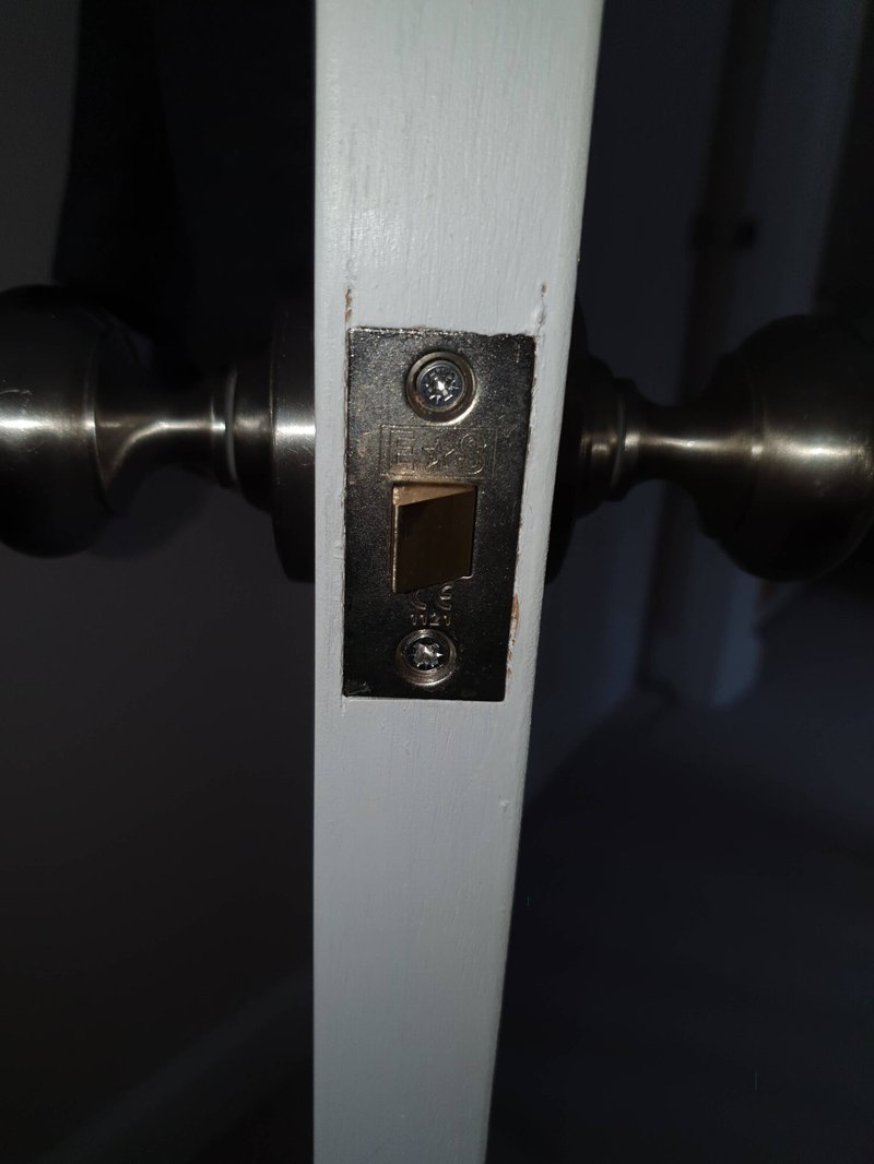 How To Align A Door Knob Latch With The Strike Plate