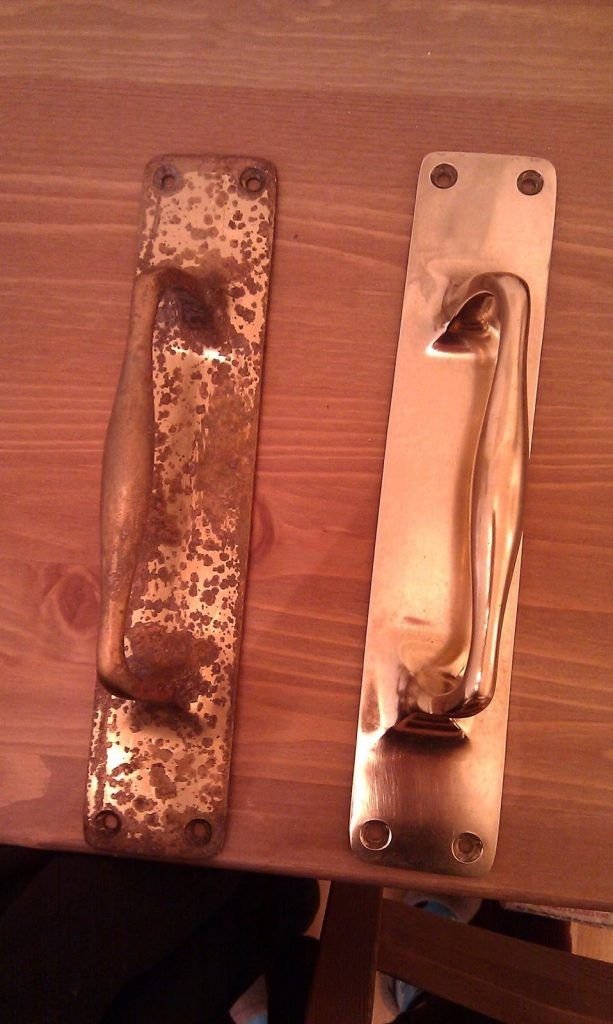 How To Apply A Clear Coat To A Brass Kick Plate For Protection