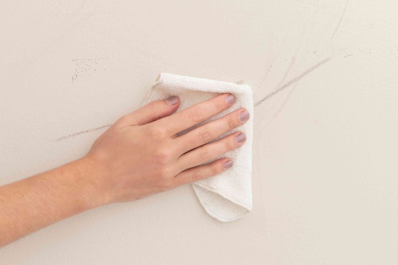 How To Clean Off Stubborn Scuff Marks From A Kick Plate