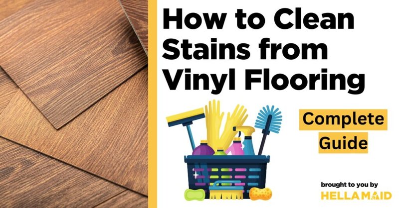 How To Clean Stubborn Stains From A Vinyl Threshold
