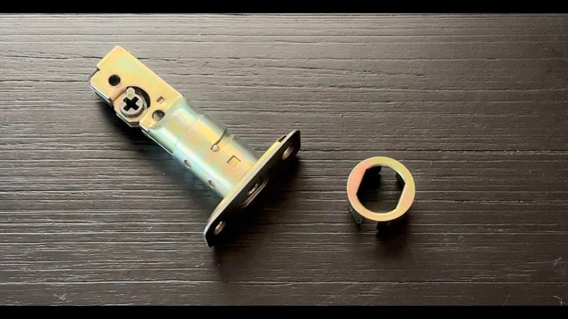 How To Convert A Drive-In Latch Hole To A Standard Latch Bore