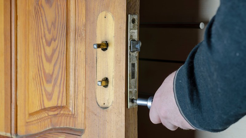 How To Convert A Mortise Lock Door To A Modern Bore Hole Knob