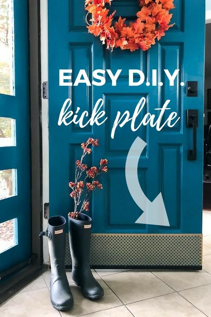 How To Cut A Custom-Sized Kick Plate (Diy Tips)