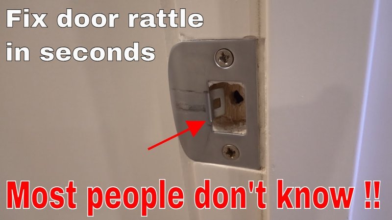 How To Diagnose A Door That Rattles When Closed