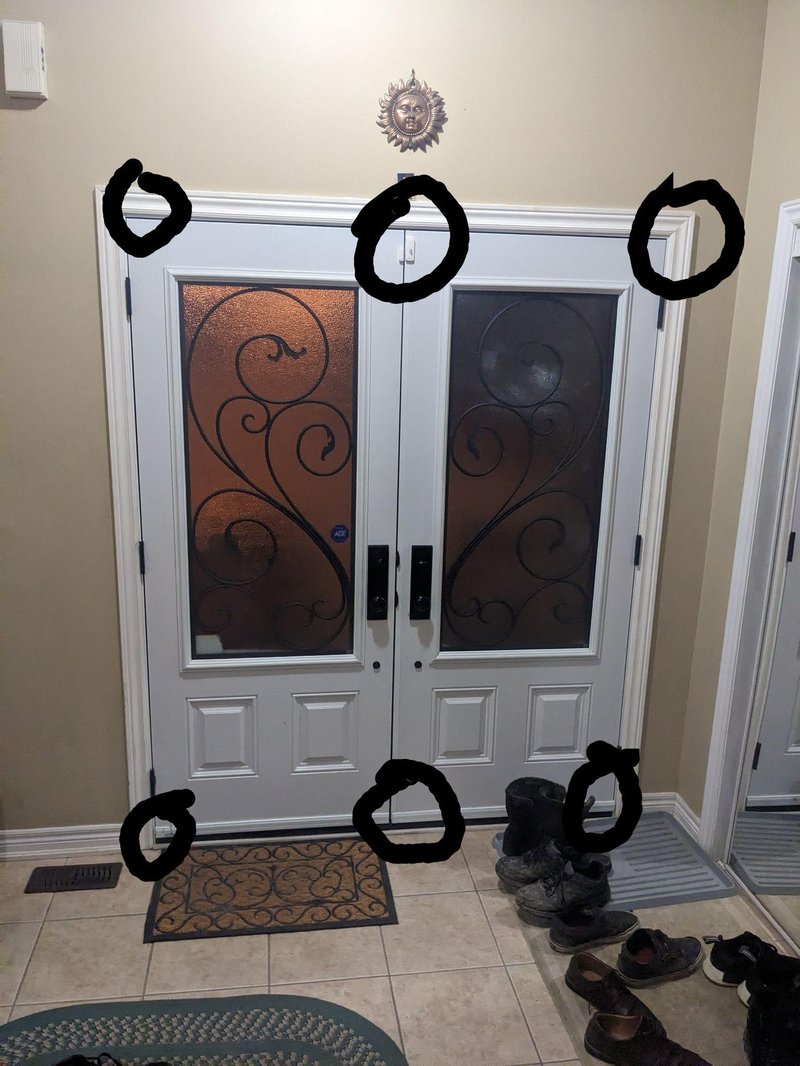 How To Diagnose A Draft Coming From The Top Corner Of An Exterior Door