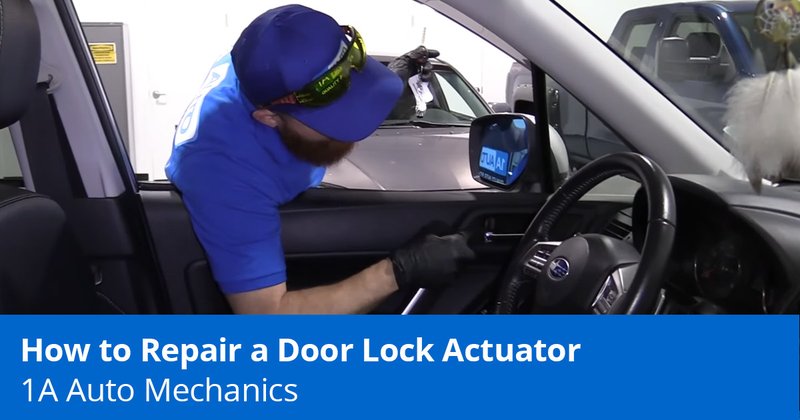 How To Diagnose A Problem With A Door Latch'S Actuator Spring