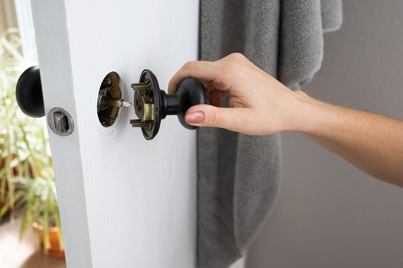 How To Fix A Door Knob That Snapped Off The Spindle