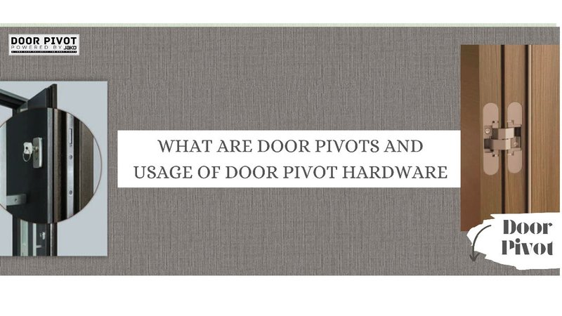 How To Fix A Specific Type Of Interior Pivot Door Hardware Issue