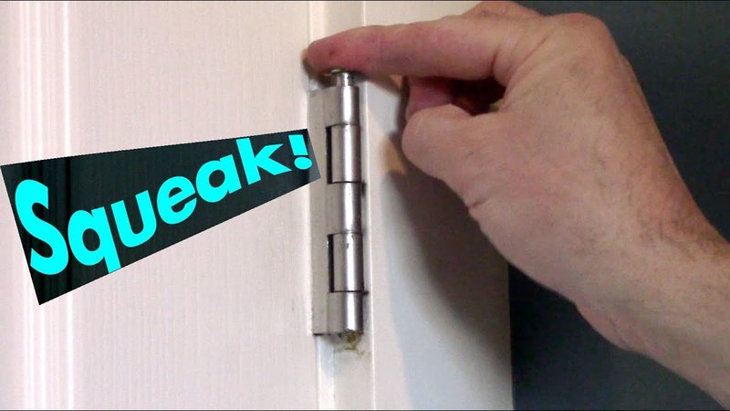 How To Fix A Squeaky Interior Door Hinge Permanently
