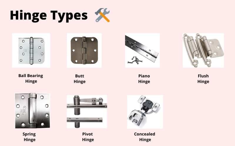 How To Identify Different Door Hinge Types (Butt, Mortise, Non-Mortise)