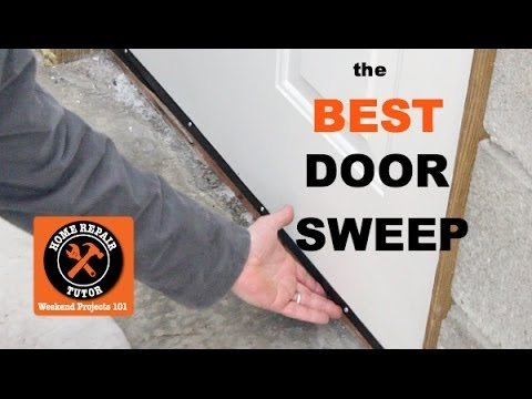 How To Install A Door Bottom Sweep For Outswing Exterior Doors