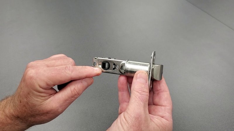 How To Install A New Door Latch With A Different Backset