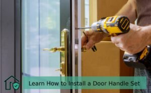 How To Install A New Handleset On A Wood Door Without Damage