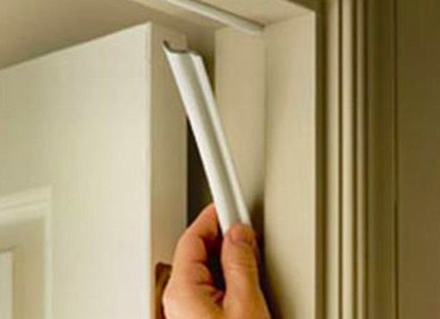 How To Install A Self-Adhesive Weatherstrip On A Metal Door