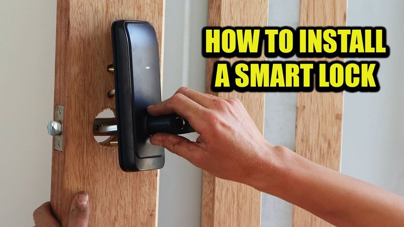 How To Install A Smart Lock On A Door With Non-Standard Bore Holes