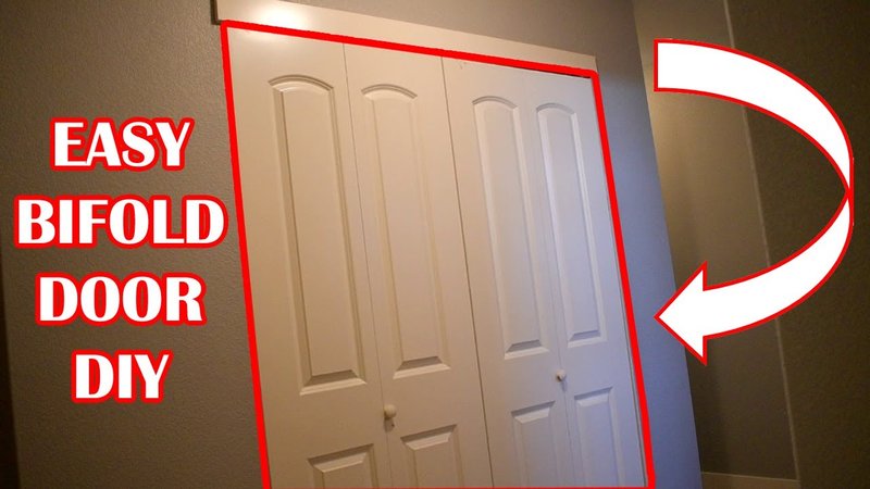 How To Install Hardware On A Bi-Fold Door That Was Never Prepped