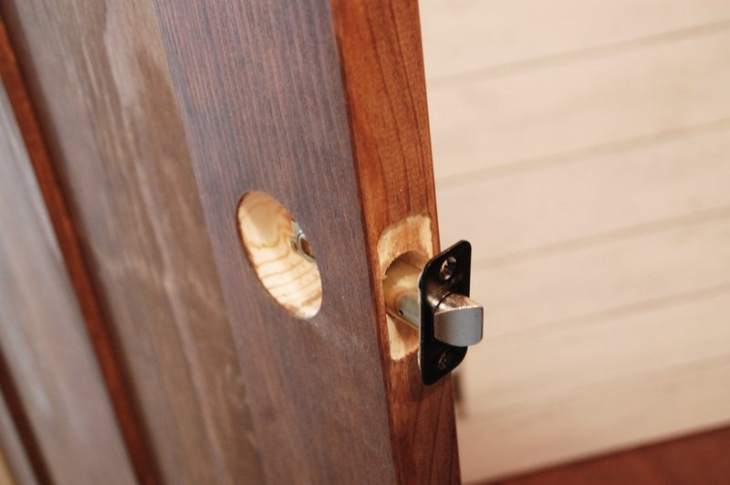 How To Install Hardware On A Previously Un-Bored Fiberglass Door