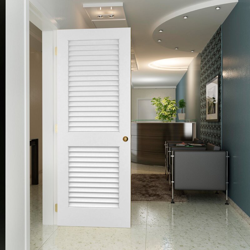 How To Install Specific Hardware On A Louvered Interior Door