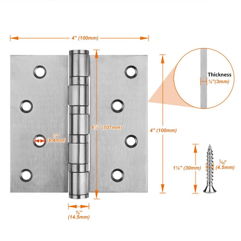How To Measure Door Hinge Size For Replacement