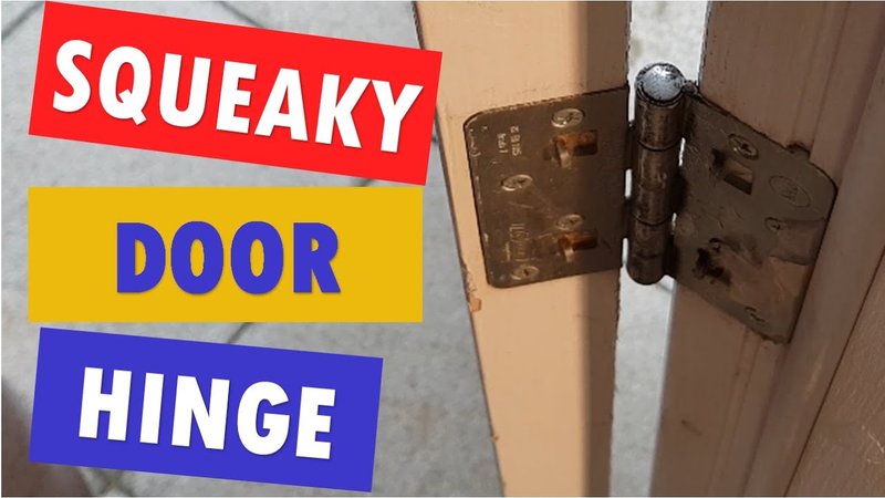 How To Prevent New Hinges From Squeaking