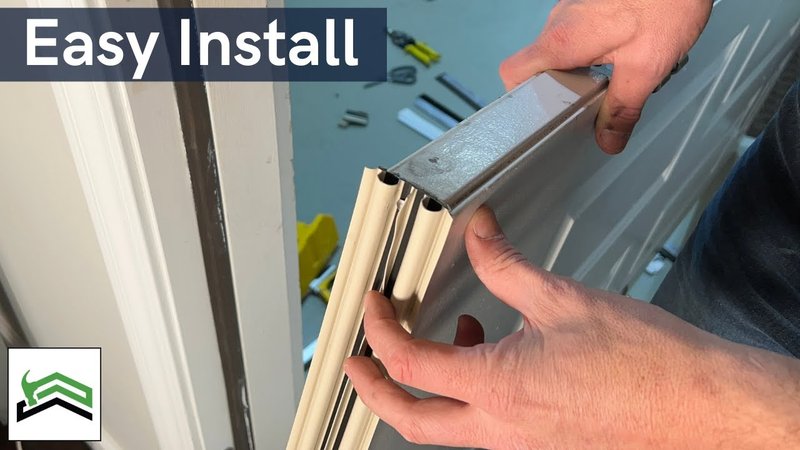 How To Replace A Specific Brand'S Exterior Door Bottom Seal