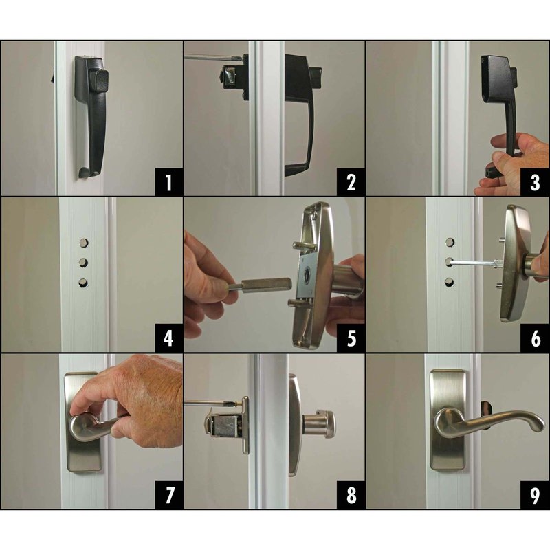 How To Replace A Specific Brand'S Interior Door Knob Latch Assembly