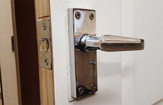 How To Replace A Standard Tubular Latch On An Interior Door