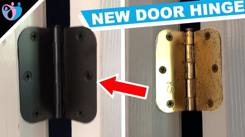 How To Replace A Worn-Out Exterior Door Hinge (Heavy Duty)
