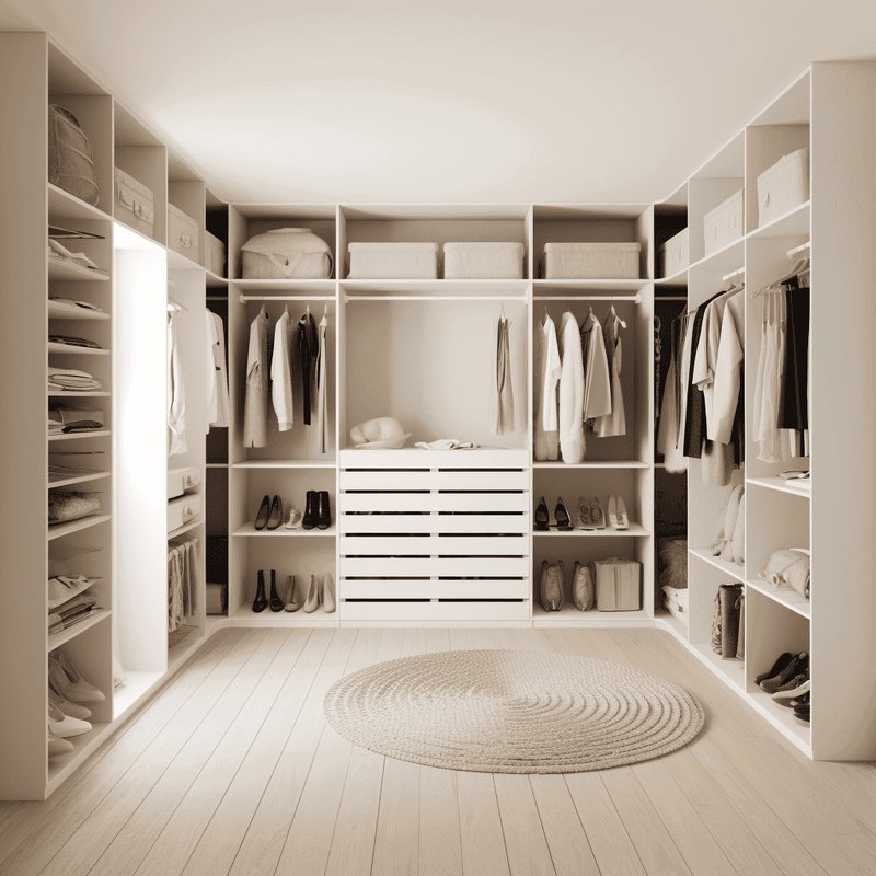 How To Select Hardware For Interior Doors In Walk-In Closets