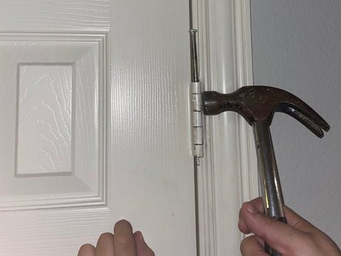 How To Silence A Noisy Interior Door Hinge Without Lubricant (Temporary Fix)
