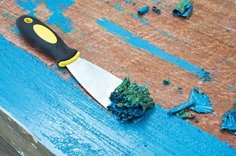 How To Use A Paint Scraper For Removing Old Caulk/Paint Around Hardware
