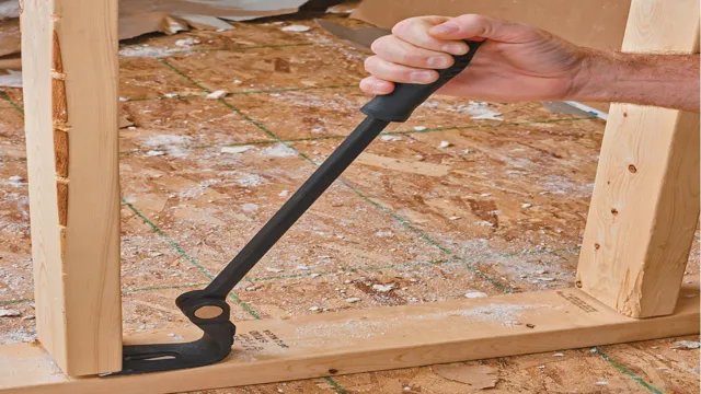 How To Use A Small Pry Bar For Gentle Hardware Removal